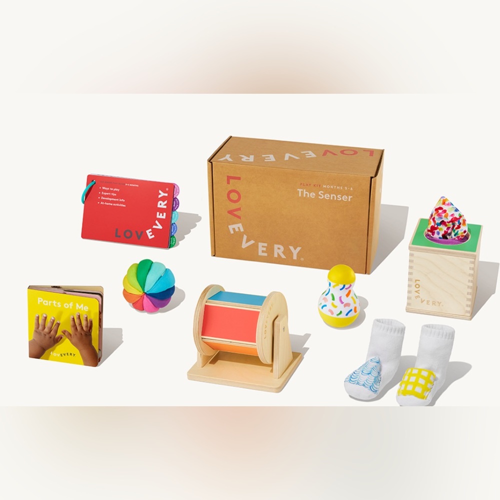 Lovevery 5-6 month the sensor play kit